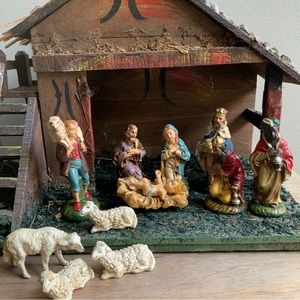 Noelle Decorations Inc Italian Made Nativity | 15 Pieces